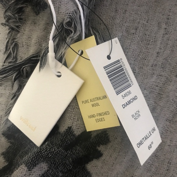 Aritzia Wilfred Australian Wool Southwestern Triangle Scarf Shawl - Picture 5 of 6